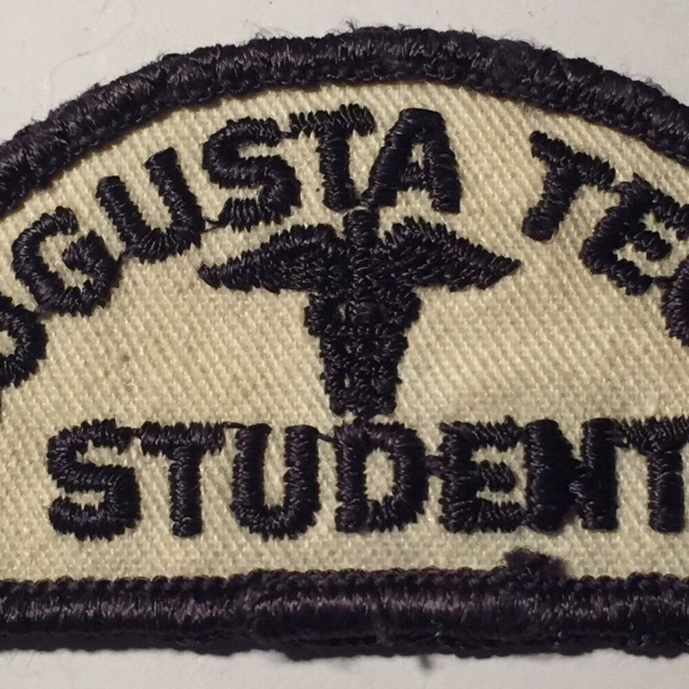 Augusta Tech Student Patch Embroidered Medical Health Sciences Study School - Picture 4 of 10